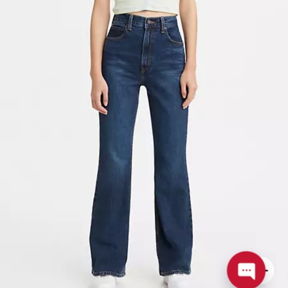Levi 70’s High Rise Flare Jeans
